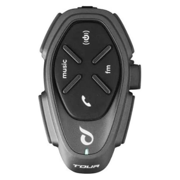 Cellularline Intercom TOUR HD Komplettset für 1 Helm (1er Set) (INTERPHOTOURHD)