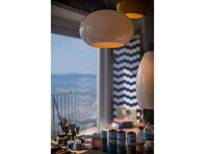 Buds 2 Suspension 3,4m Gris - Foscarini - Salon / séjour - Verre
