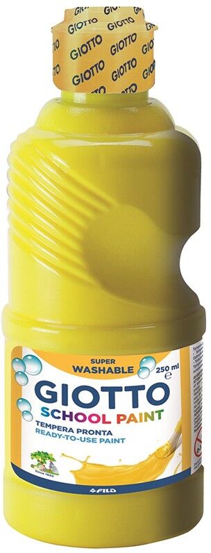 Flacon 250 ml School Gouache Giotto Jaune