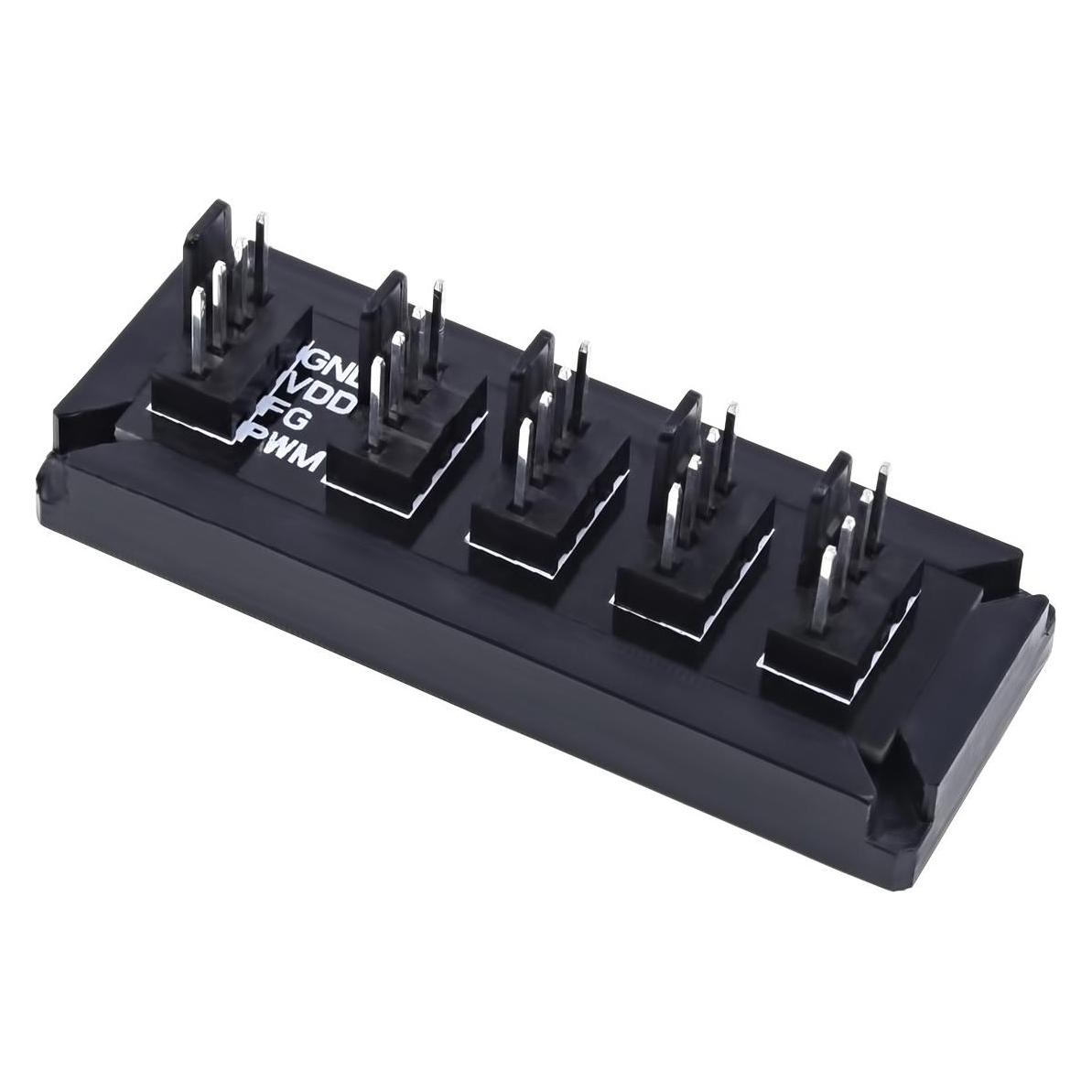 Phobya 4Pin PWM auf 4x 4Pin Splitter (4 Lüfter) (1011223)