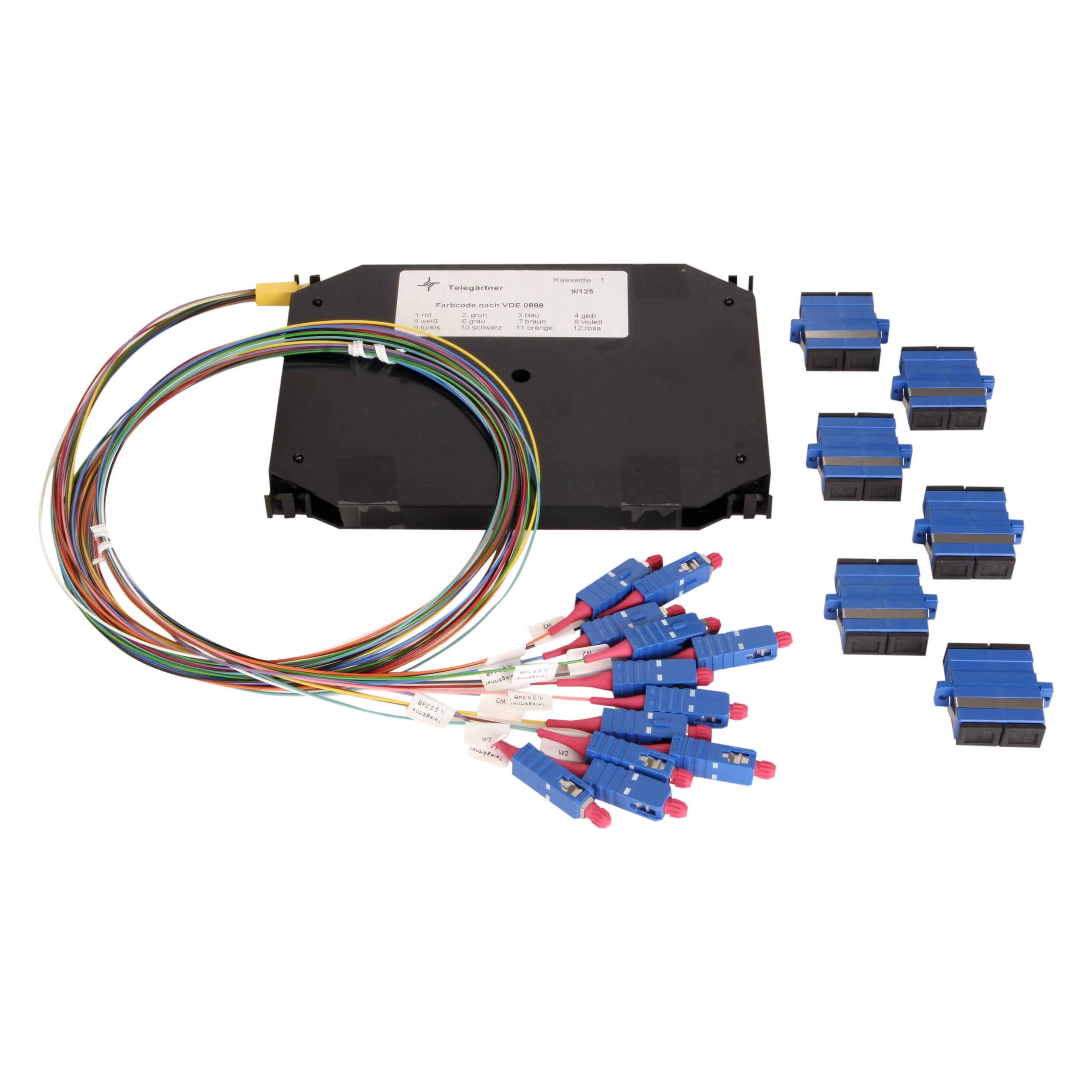 Telegärtner Karl Gärtner LWL Erweiterungs-Set ZrO2 12xLCD50/125OM4 TN-ES-12LC (H02050A0298)