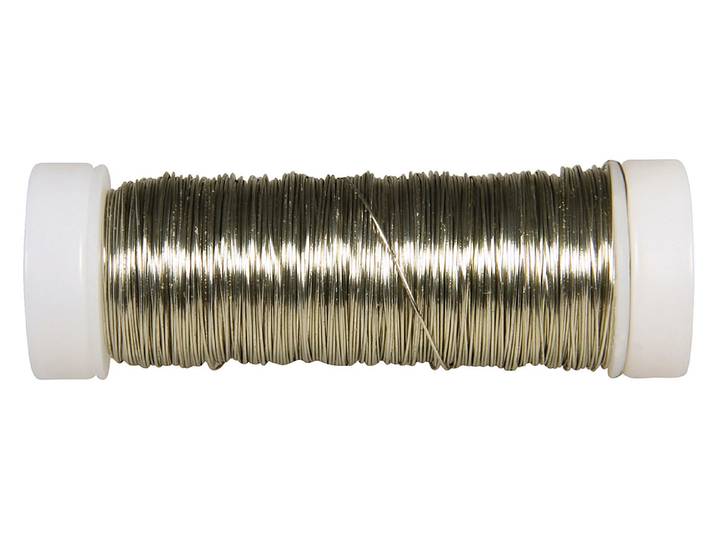 Rayher Schmuck-Häkeldraht Creme 0.3 mm 50 m
