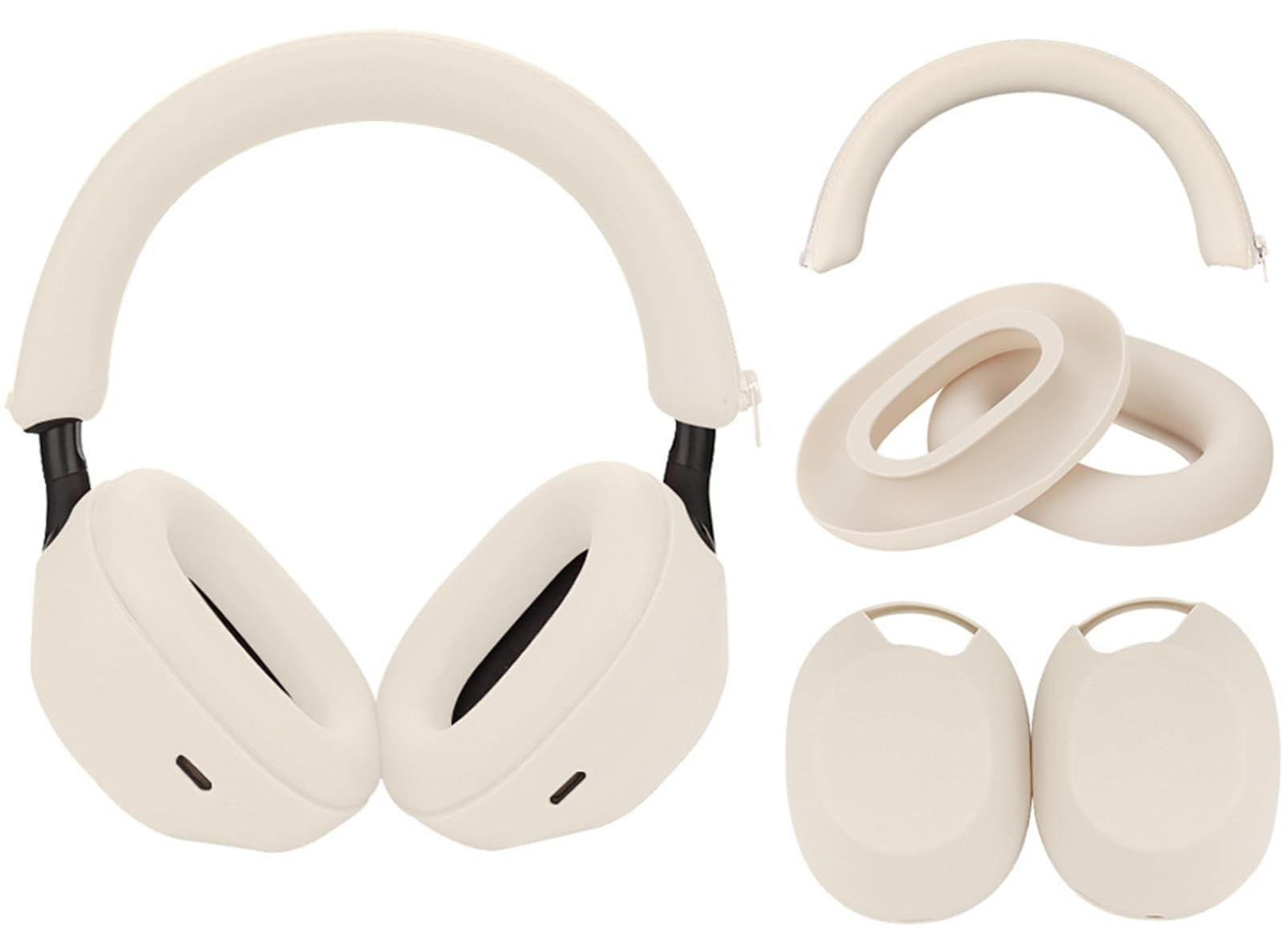 3-in-1 Hoofdband en Oorkussen Beschermhoes voor Hoofdtelefoon