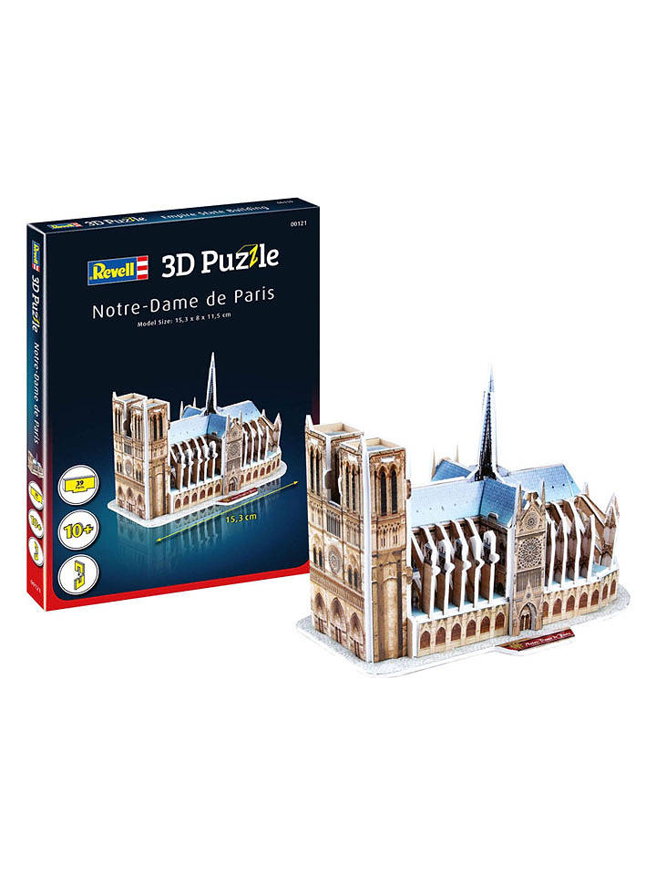 Revell 39tlg. 3D-Puzzle "Notre-Dame de Paris" - ab 10 Jahren - onesize