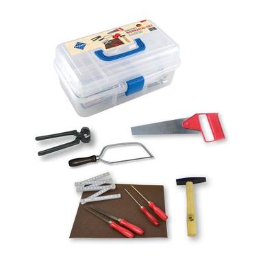 PEBARO 645 - Werkzeug-Set im Kunststoffkoffer, 11-teilig