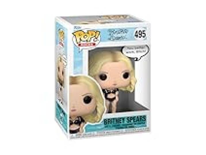 Funko POP! Sayings: Britney Spears - Work Bitch Goodies Officiels - Figurine Vinyle à Collectionner et Déco Étagère - Idée Cadeau Anniversaire pour Fans et Collectionneurs
