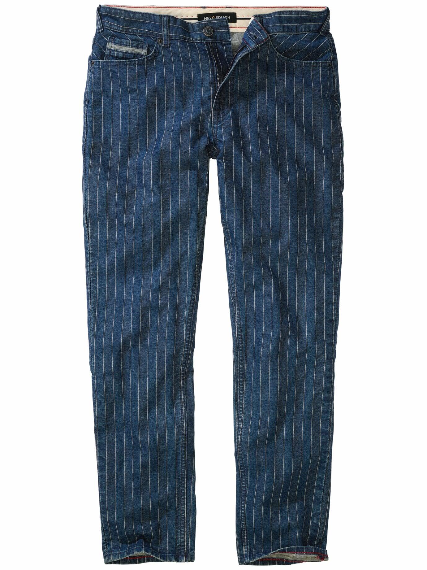 Mey & Edlich Herren Kraftsport-Hose Blau 100 % Baumwolle