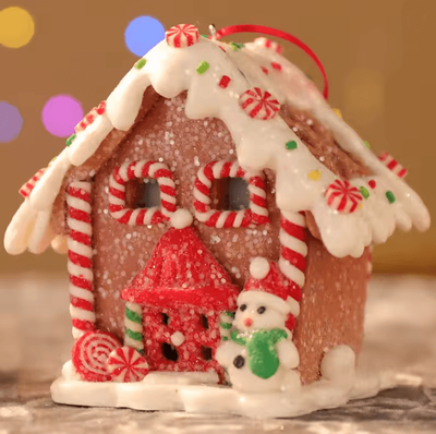 Inspire Essentials Gingerbread House LED Pendant Light e