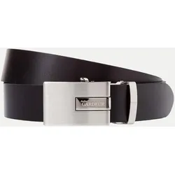 Ledergürtel aus hochwertigem Leder Schwarz 90