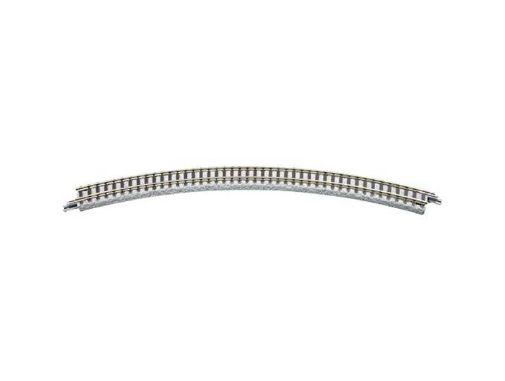 Rokuhan 7297004 Z Spoor (met bed) gebogen spoor 45° 220mm
