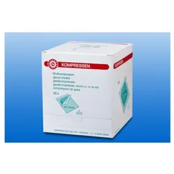 Noba Mullkompresse-steril 8-fach 50 x 2 Stück 10 x 20 cm / 8 Packungen = 400 x 2 Stück