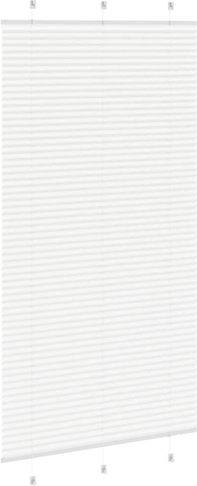 Metro Room Darkening Pleated shade White 110cmW x 200cmL