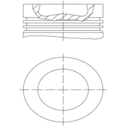 Kolben MAHLE 003 24 22