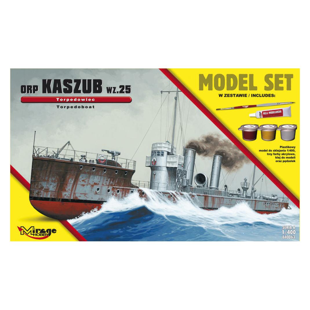 Mirage Hobby ORP"KASZUB"-wz.25-TORPEDO Ship(Model Set (840063)