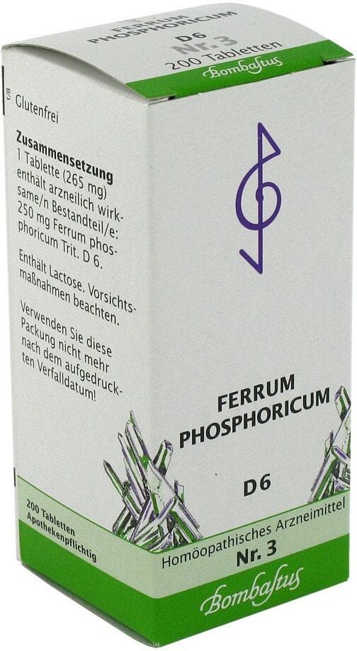 Biochemie 3 Ferrum phosphoricum D6 Tabletten