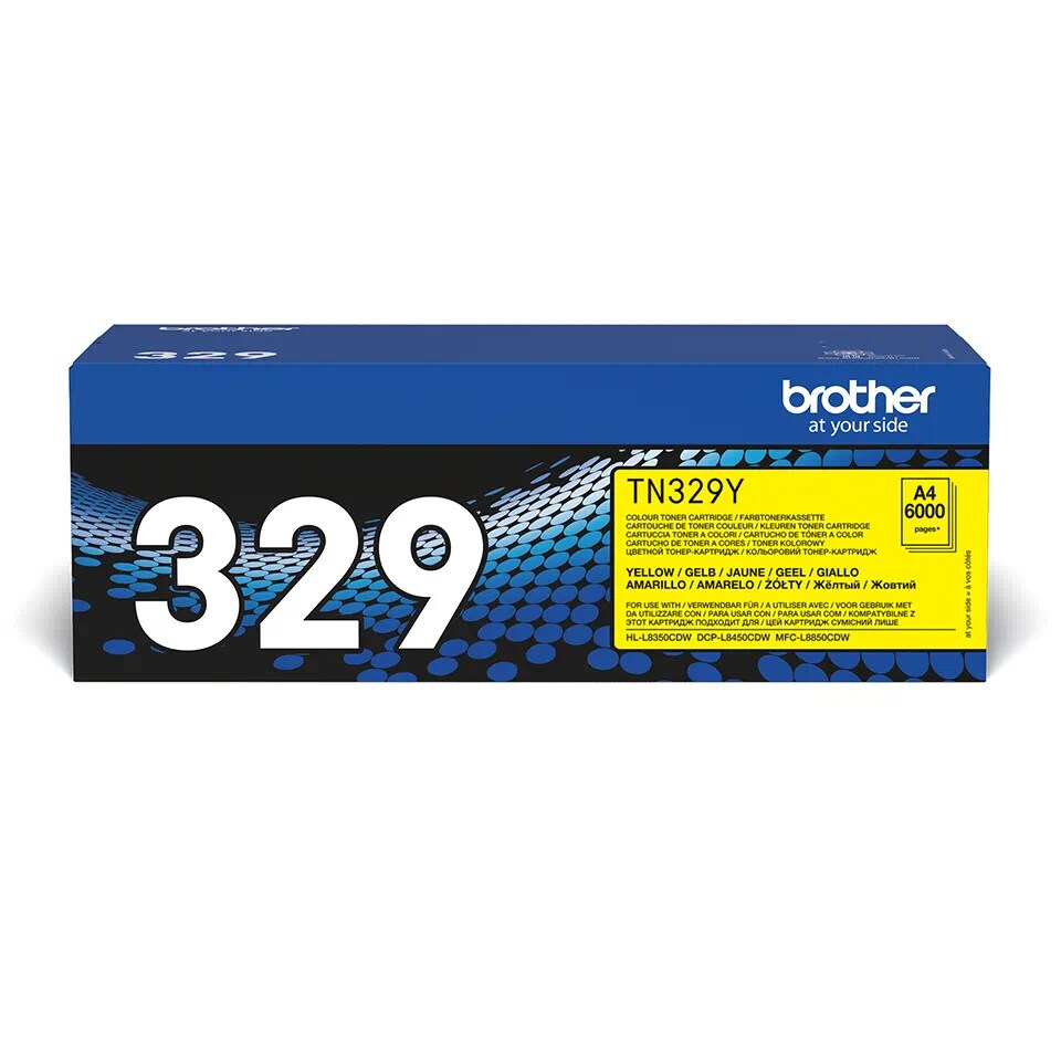 Brother TN-329Y Toner Gelb 6.000 Seiten Super-Jumbo TN329Y