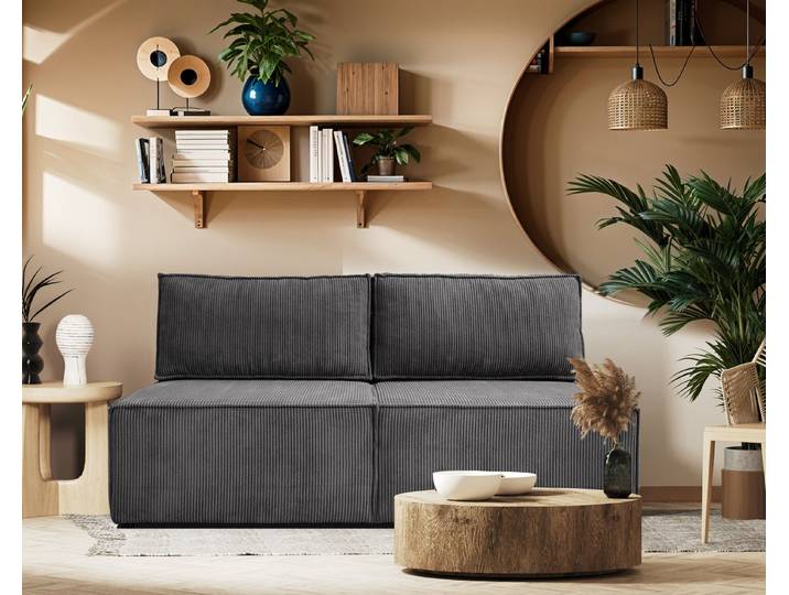 Kaiser Möbel Sofa Schlafsofa mit Bettzeugfach COMPI, Optional mit Bettfunktion und Bettzeugabteil