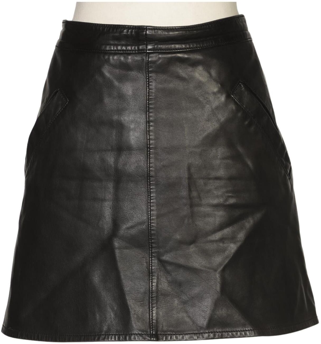Marc O' Polo Rock, Schwarz, Gr. EU 34, Leder / Synthetik - Second Hand