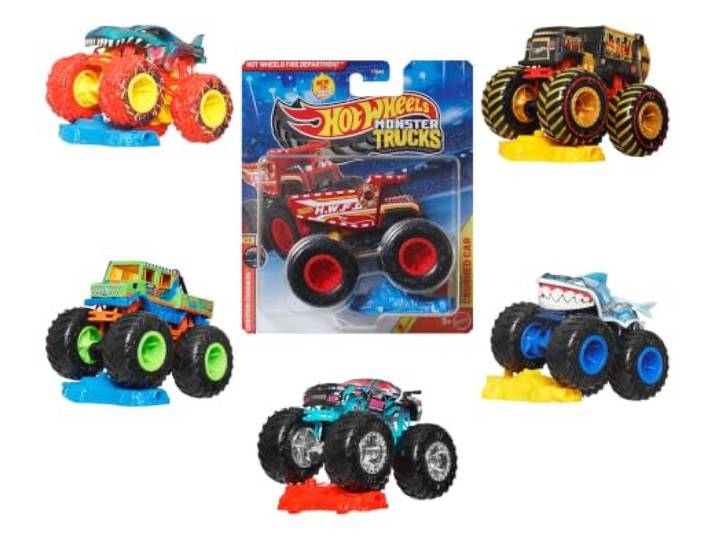 Hot Wheels Monster Trucks set (stijlen kunnen variëren)