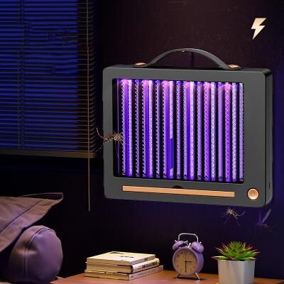 LightInthebox Indoor UV Bug Zapper 360 Degree Mosquito Insect Killer for Moth Wasp Fly Use in Bedroom Kitchen Office Restaurant USB Power Supply