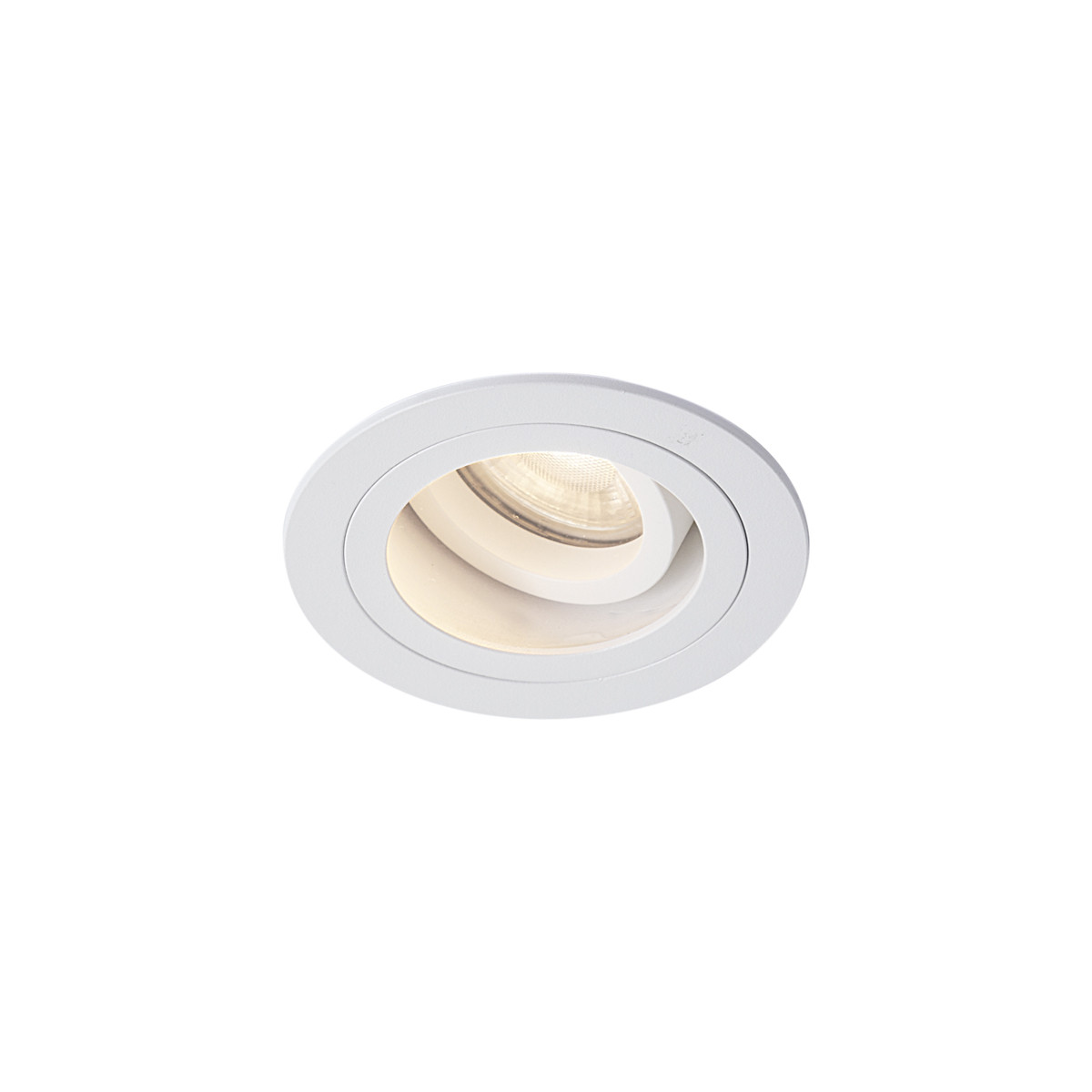 QAZQA Professional Moderne LED Inbouwspot Wit - Draai- en kantelbaar IP44 - Aluminium en Glas