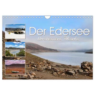 Der Edersee, Nordhessens Atlantis (Wandkalender 2026 DIN A4 quer), CALVENDO Monatskalender