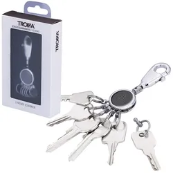 TROIKA® Schlüsselanhänger BLACK VISION