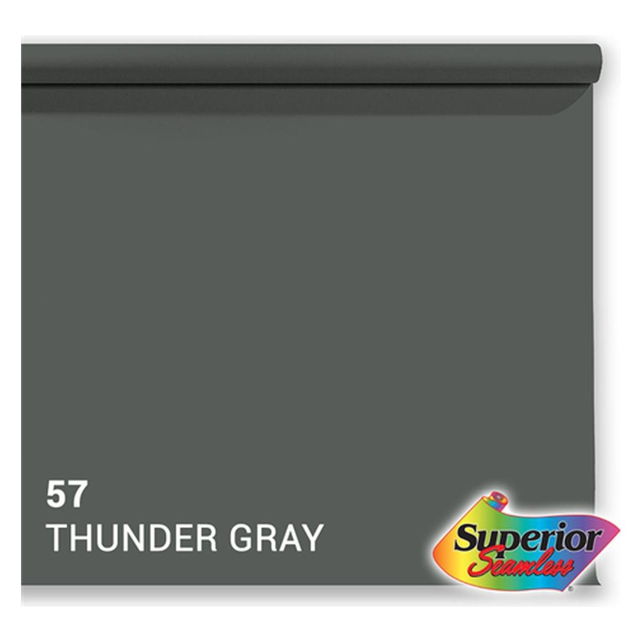 Superior Achtergrond Rol Thunder Gray (nr 57) 1.35m x 11m (135 cm) (SP-101257C)