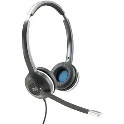 Cisco HEADSET 532 WIRED DUAL (Kabelgebunden, USB-A, Cisco), Office Headset, Grau