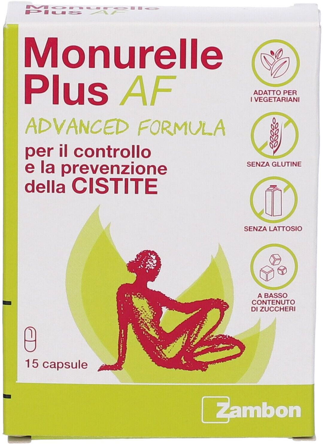 Zambon Monurelle Plus Advanced Formula, 15 Capsule