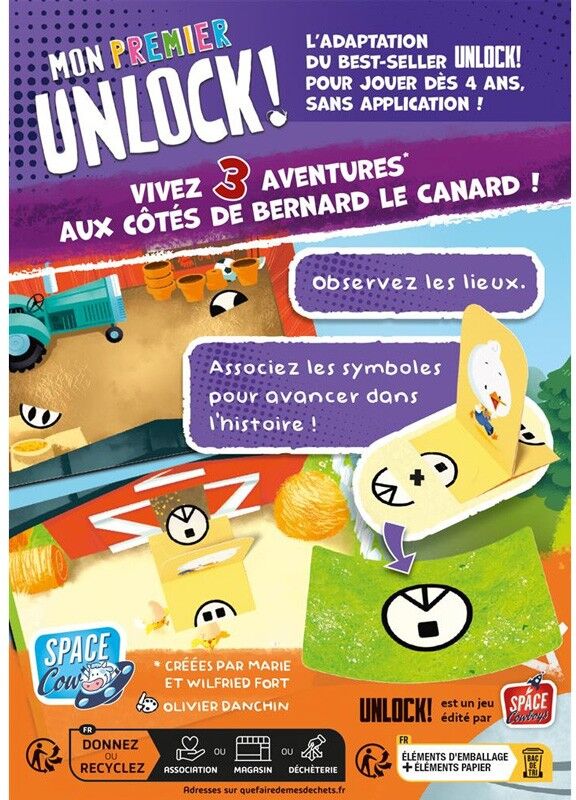 Space Cow Mon Premier Unlock! : Histoires de Canard