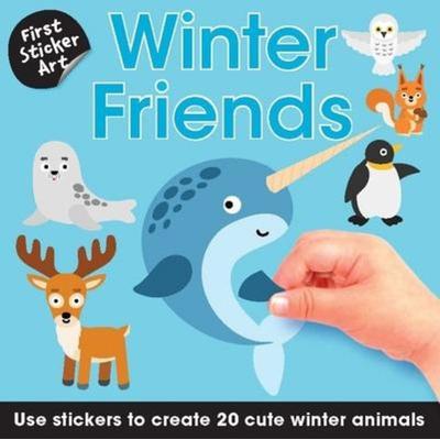 First Sticker Art: Winter Friends, Taschenbuch von , Sourcebooks Inc, 978-1-4380-8960-7