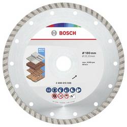 Bosch Accessories 2608615038 2608615038 Diamanttrennscheibe Durchmesser 180 mm Bohrungs-Ø 22.23 mm Beton, Ziegel, Dachziegel 1 St.