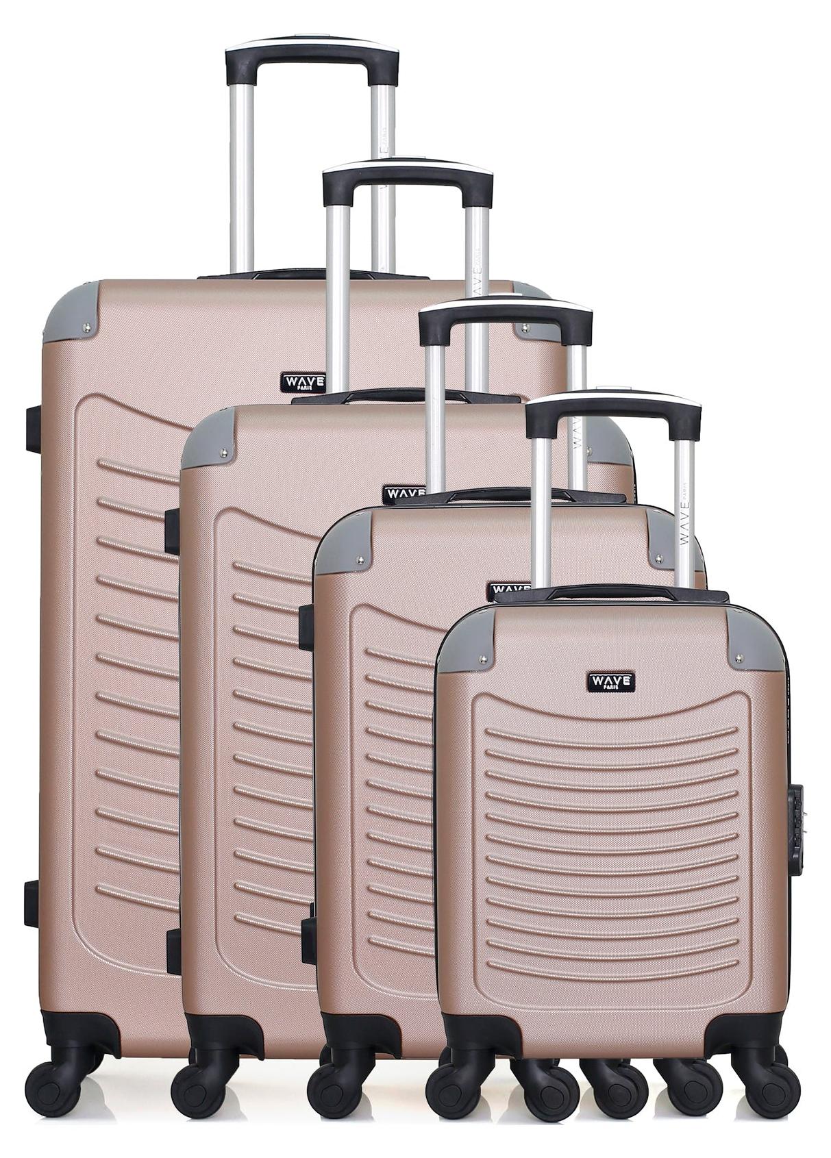 WAVE PARIS - Set aus 4 Koffern, Modell CONGO-M