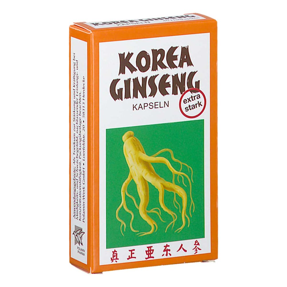Dr.Poehlmann & Co.GmbH Korea Ginseng Extra Stark 07653515