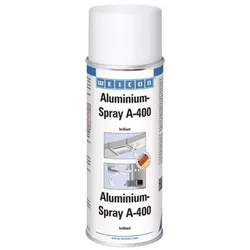 Aluminium-Spray A-400 brillant | hochwertiger Schutz gegen Rost und Korrosion | 400 ml