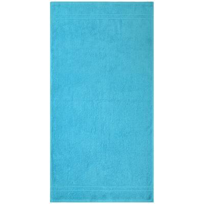 Badetücher DYCKHOFF "Kristall", blau (türkis), B:100cm L:150cm, Frottier, Obermaterial: 100% Baumwolle, Handtücher, mit Bordüren