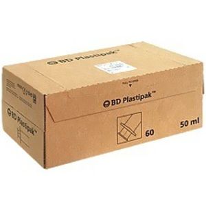 BD Plastipak Spr.50 ml Luer Lok zentr. 60x50 Spritzen