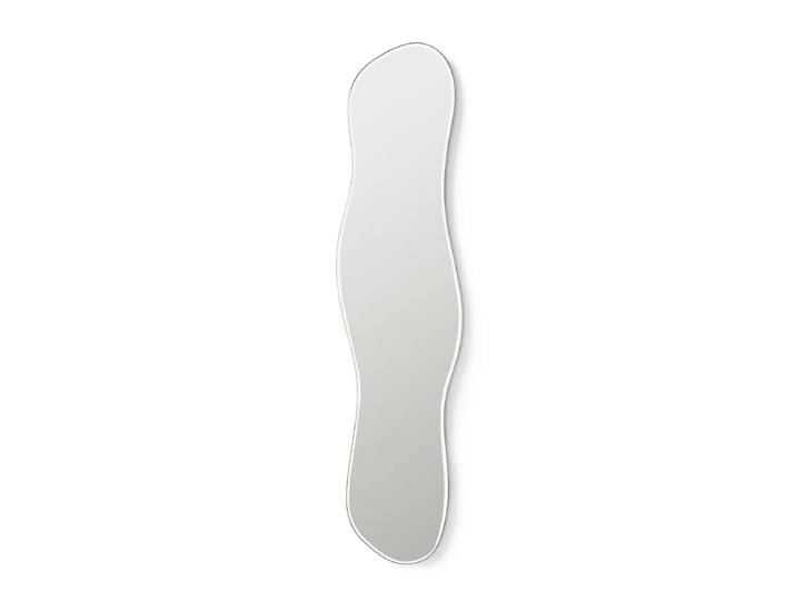 Ferm Living - Pond Spiegel, 40 x 164 cm, dark chrome