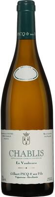 """Gilbert Picq""" """Gilbert Picq Chablis en Vaudecorse 2022 White Wine - France"""