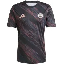 ADIDAS Herren Fantrikot FC Bayern München 25/26 Pre-Match, Größe L in Grau Grau