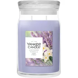 Lavender Vanilla Signature Large Jar 567g 2-Docht
