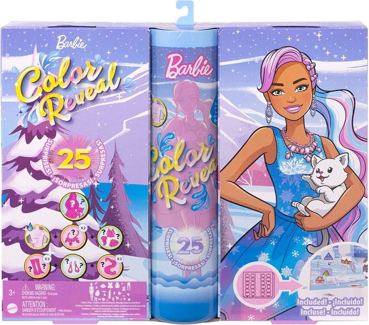 Mattel Barbie Color Reveal Adventskalender Nieuwe editie