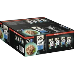 SHEBA® Delikatesse Fisch Variation in Gelee MSC 80x85g Giant-Pack