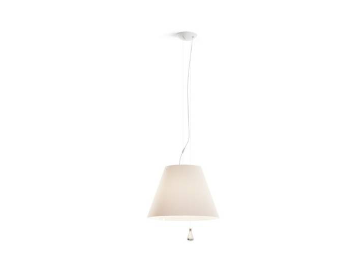 Luceplan Pendelleuchte Costanza - Nebelweiß (mistic white) , in