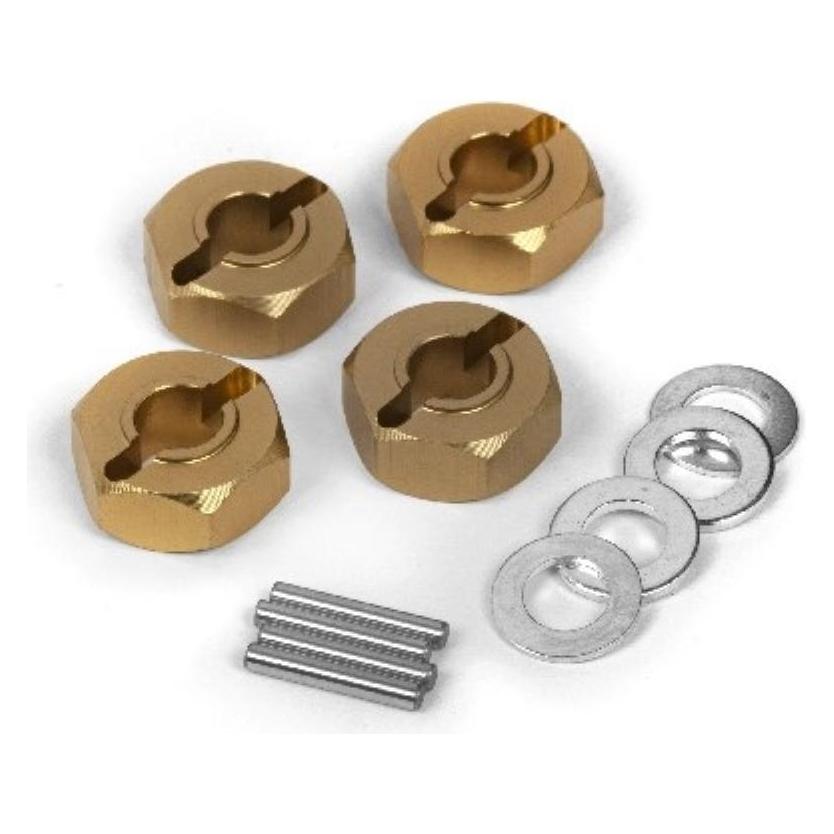 Maverick Aluminum 12mm Wheel Hex Hub Set (4pcs) (MV150184)