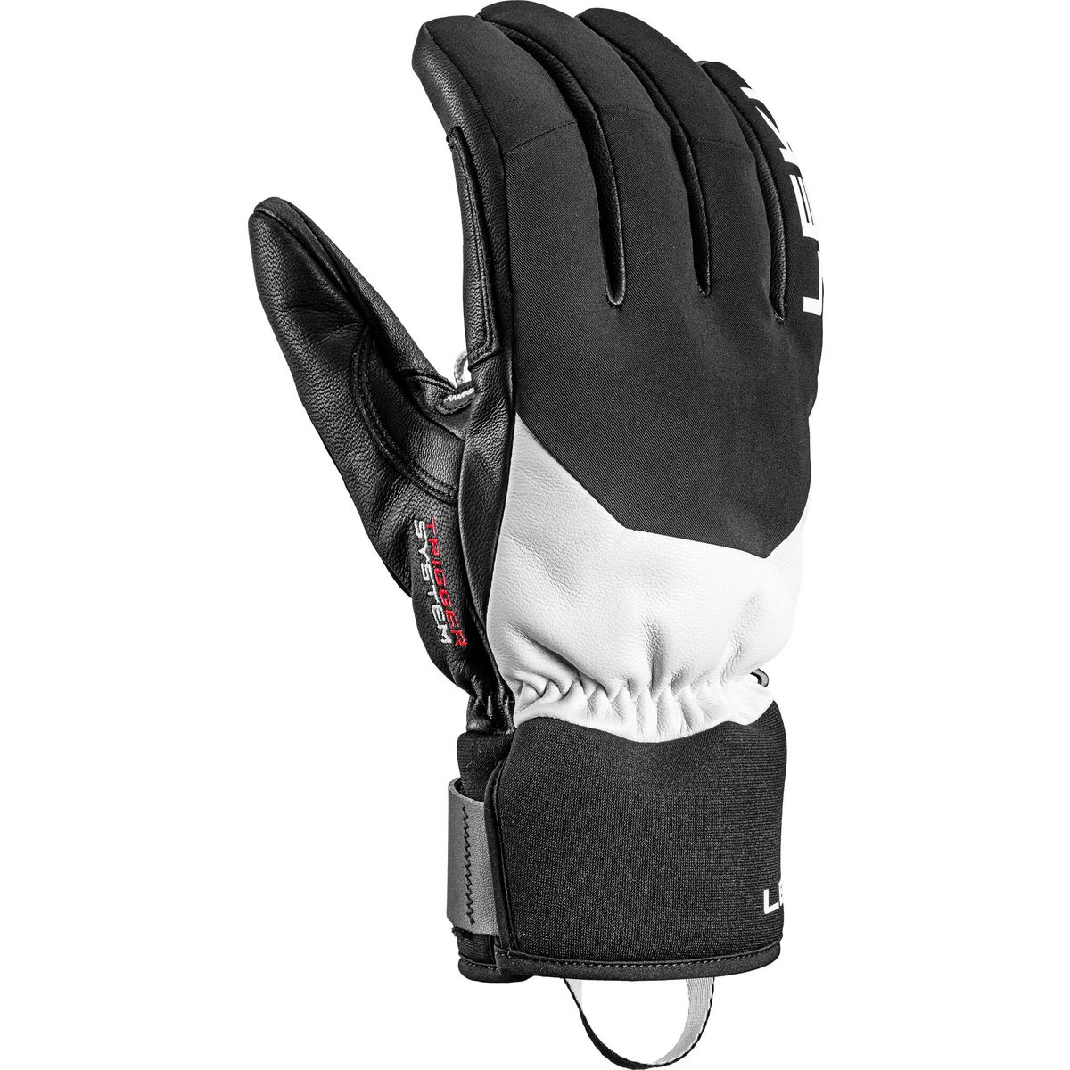 LEKI Hevon 3D white-black (3) 10.0 654839303100