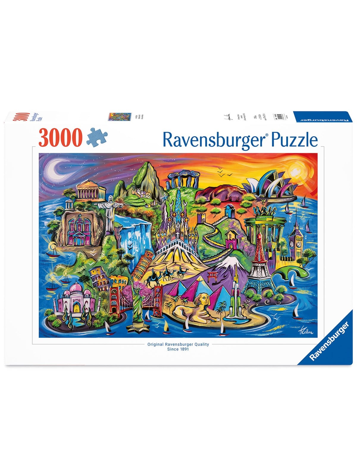 Ravensburger Insel der Sehenswürdigkeiten 3000p