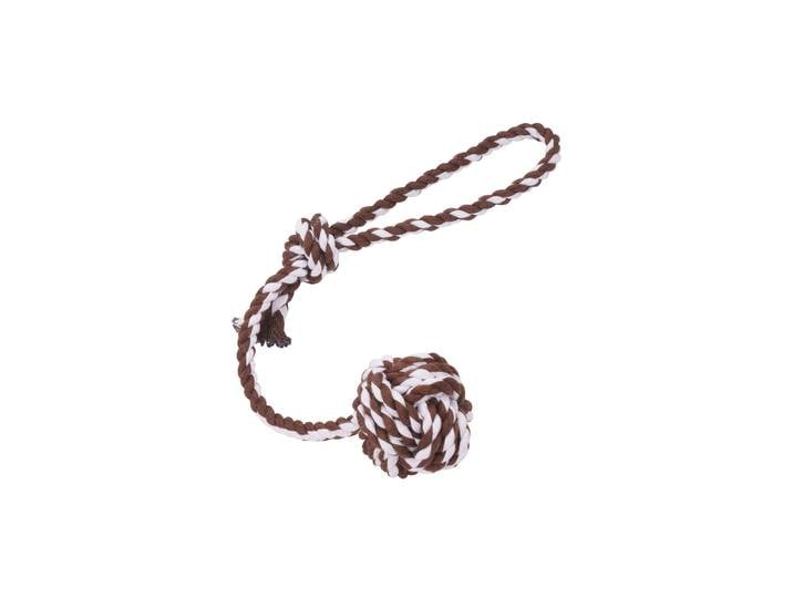 Hundespielzeug Tau Knoten mit Schlaufe 30 cm