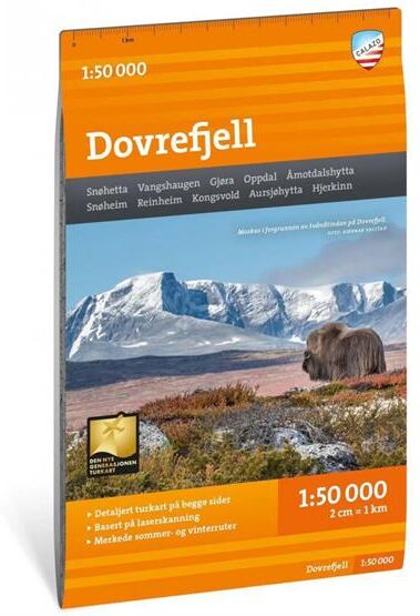 Calazo Dovrefjell 1:50000